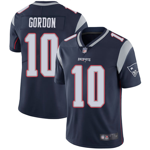 New England Patriots Football #10 Vapor Limited Navy Blue Men Josh Gordon Home NFL Jersey->new england patriots->NFL Jersey